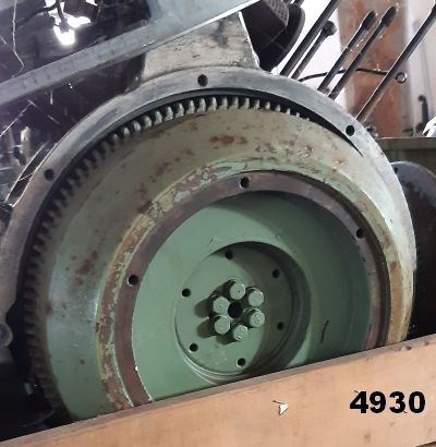 Schwungscheibe mit Starterkranz Schwungscheibe mit Starterkranz