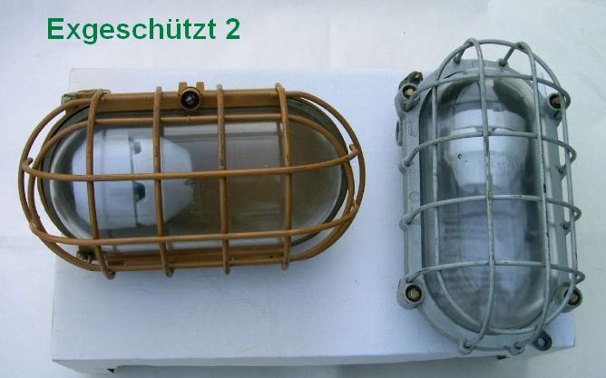 Exgeschützte Lampen