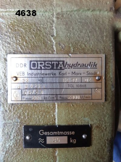 Orsta Hydraulikpumpe