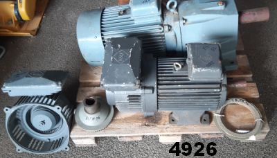 Motor 7,5 KW mit Bremse 2 BLFM Motor 7,5 KW mit Bremse 2 BLFM